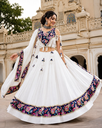 Spaghetti Fancy double Blouse Position Designer Chaniyacholi